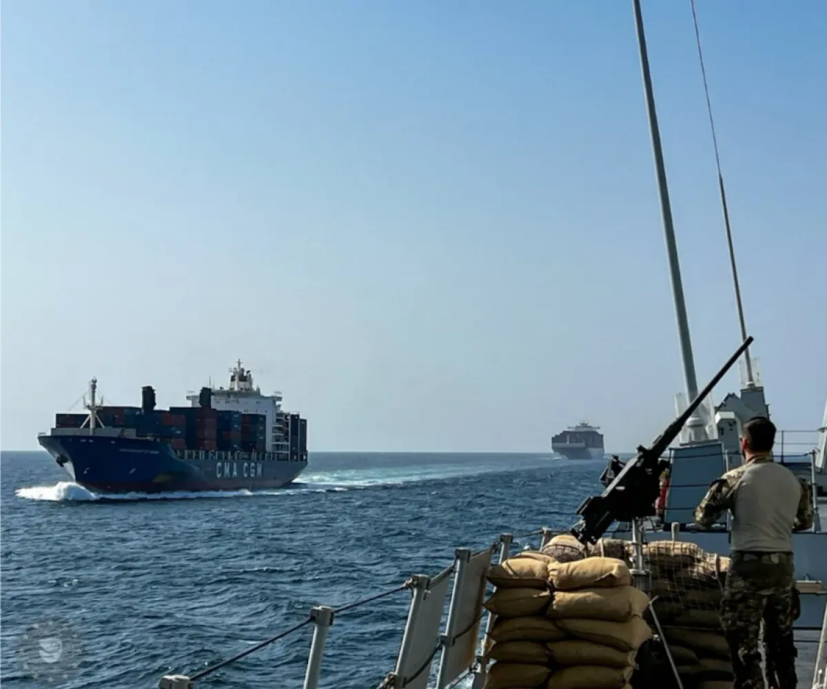 “أسبيدس” تحذر سفن الشحن من هجمات محتملة في البحر الأحمر وخليج عدن