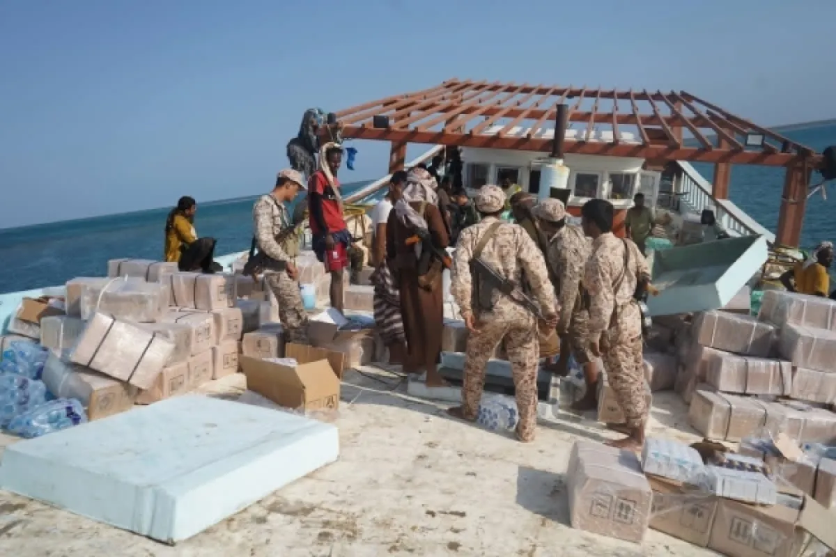 ضبط شحنة أدوية إيرانية مُهربة متجهة للحوثيين قبالة باب المندب