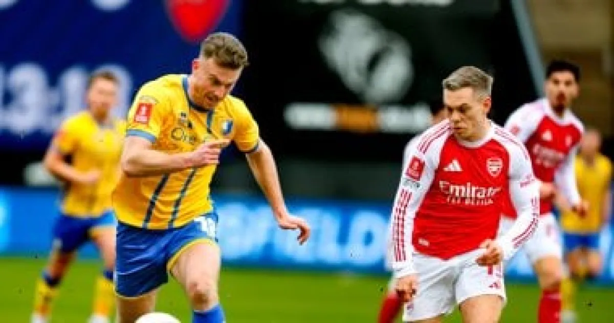 آرسنال يتقدم بهدف نظيف على مانسفيلد في كأس الاتحاد