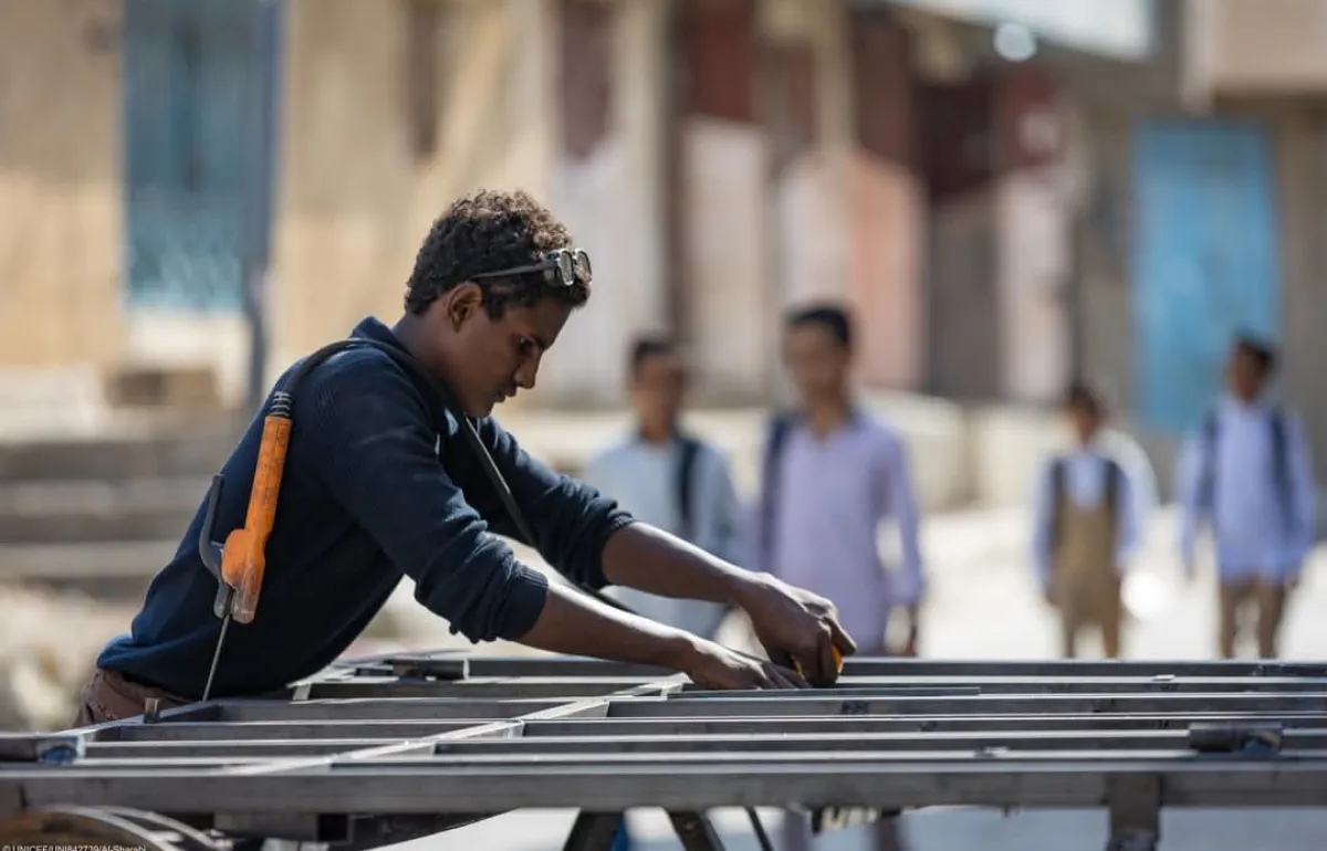اليونيسف: 3.2 مليون طفل خارج المدارس في اليمن