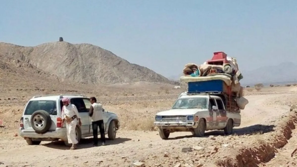 نزوح 160 ألف يمني بسبب التصعيد الحوثي.. تعز تتصدر